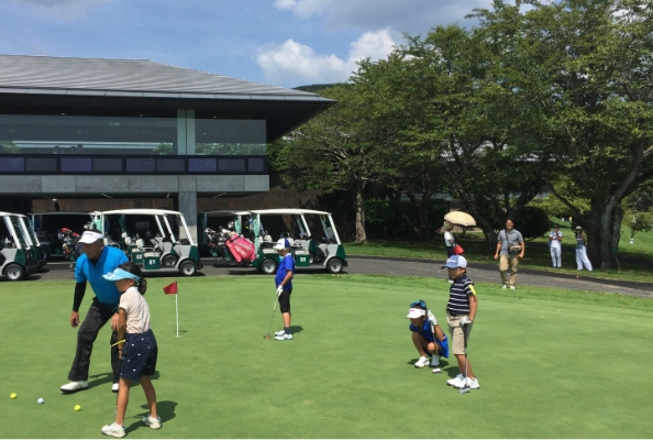 ジュニアゴルフ教室の当日の流れ