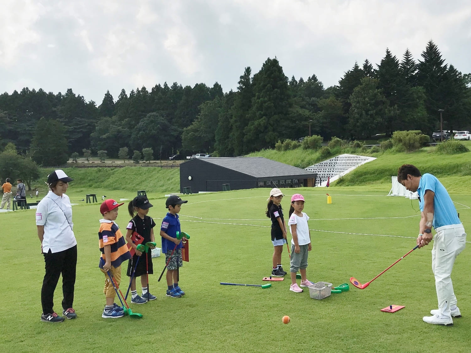 スナッグゴルフ体験スクールの当日の流れ